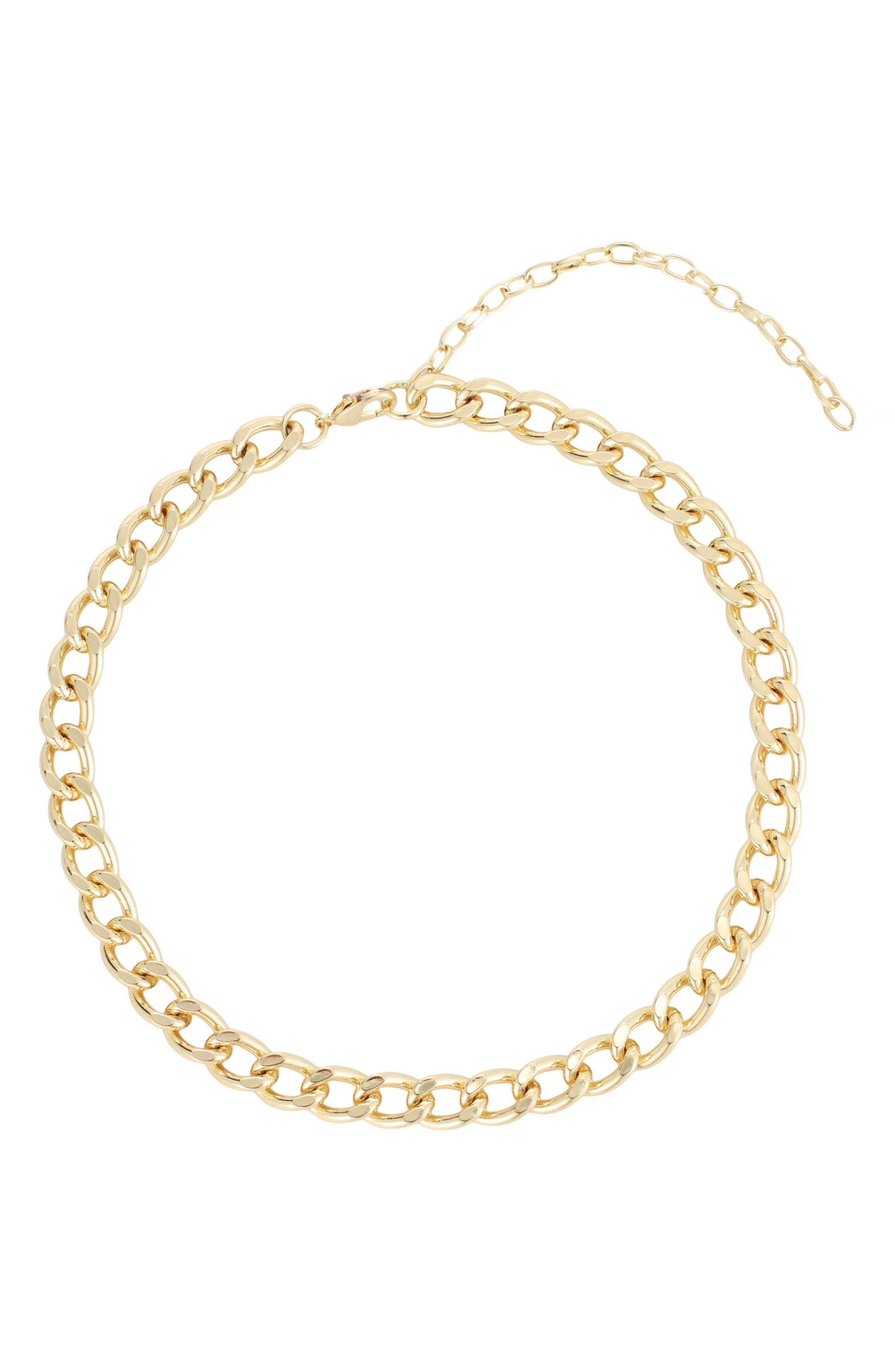 Chunky Curb Chain Necklace