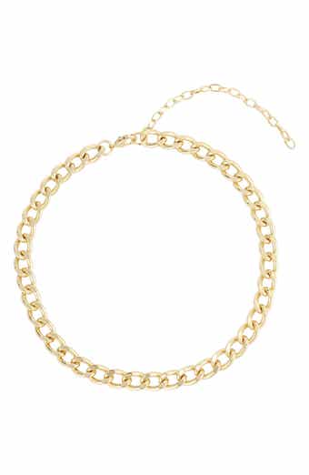 Chunky Curb Chain Necklace