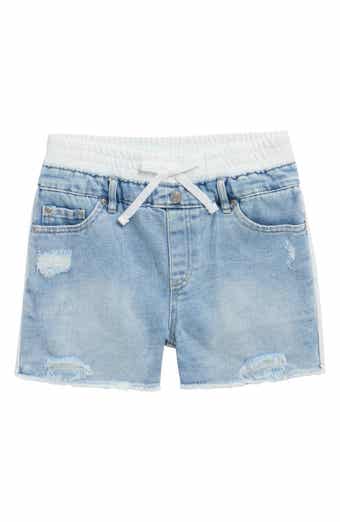 Kids' Drawstring Waist Denim Shorts