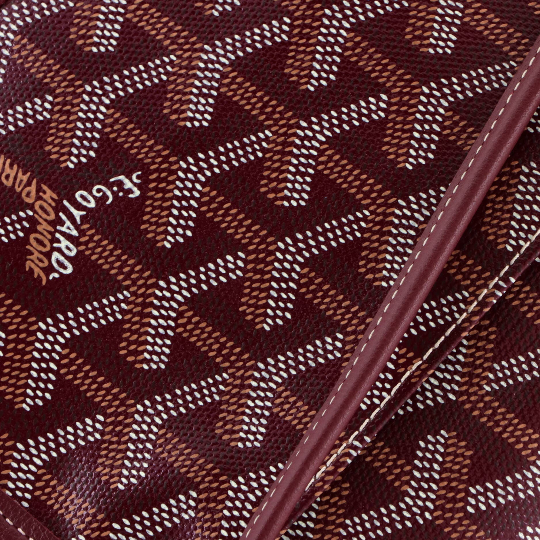 Plumet Clutch Wallet Coated Canvas, Alternate, color, Burgundy