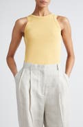TOTEME Fluid Jersey Sleeveless Top