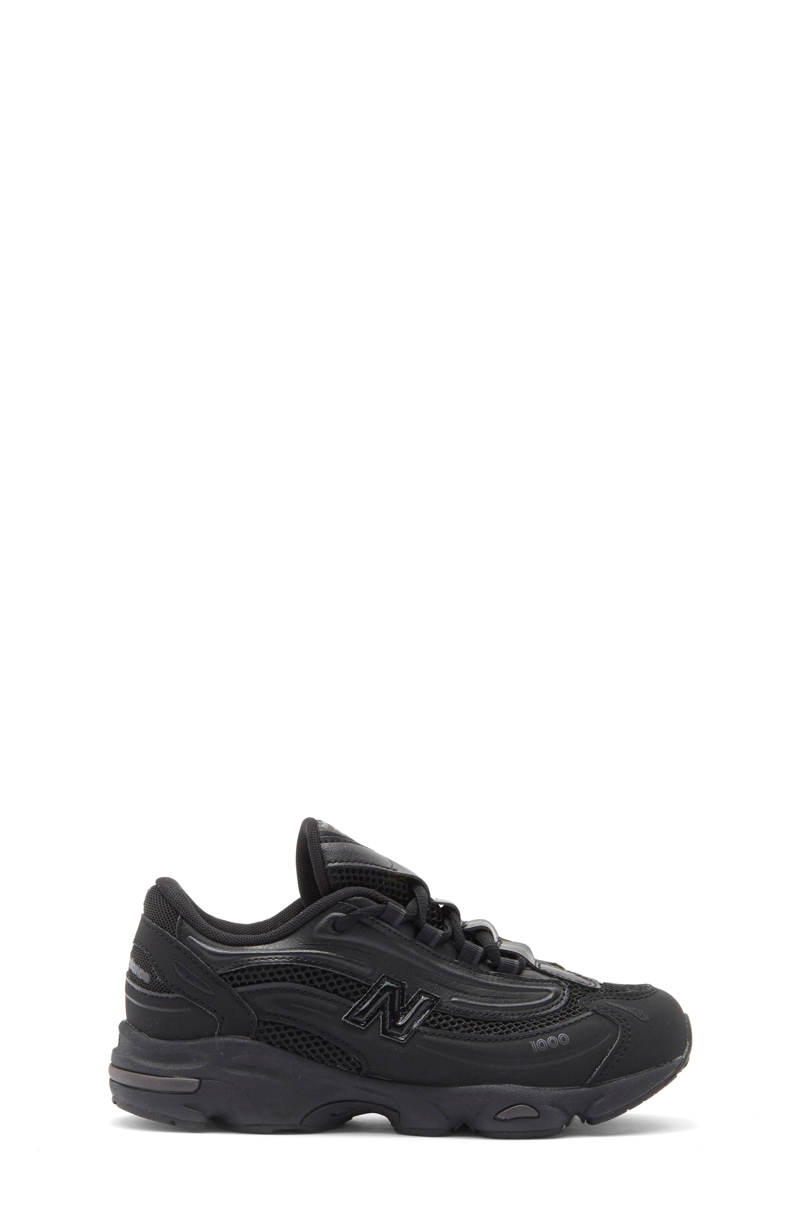 New Balance Kids' 1000 Sneaker, Alternate, color, Black/ Black
