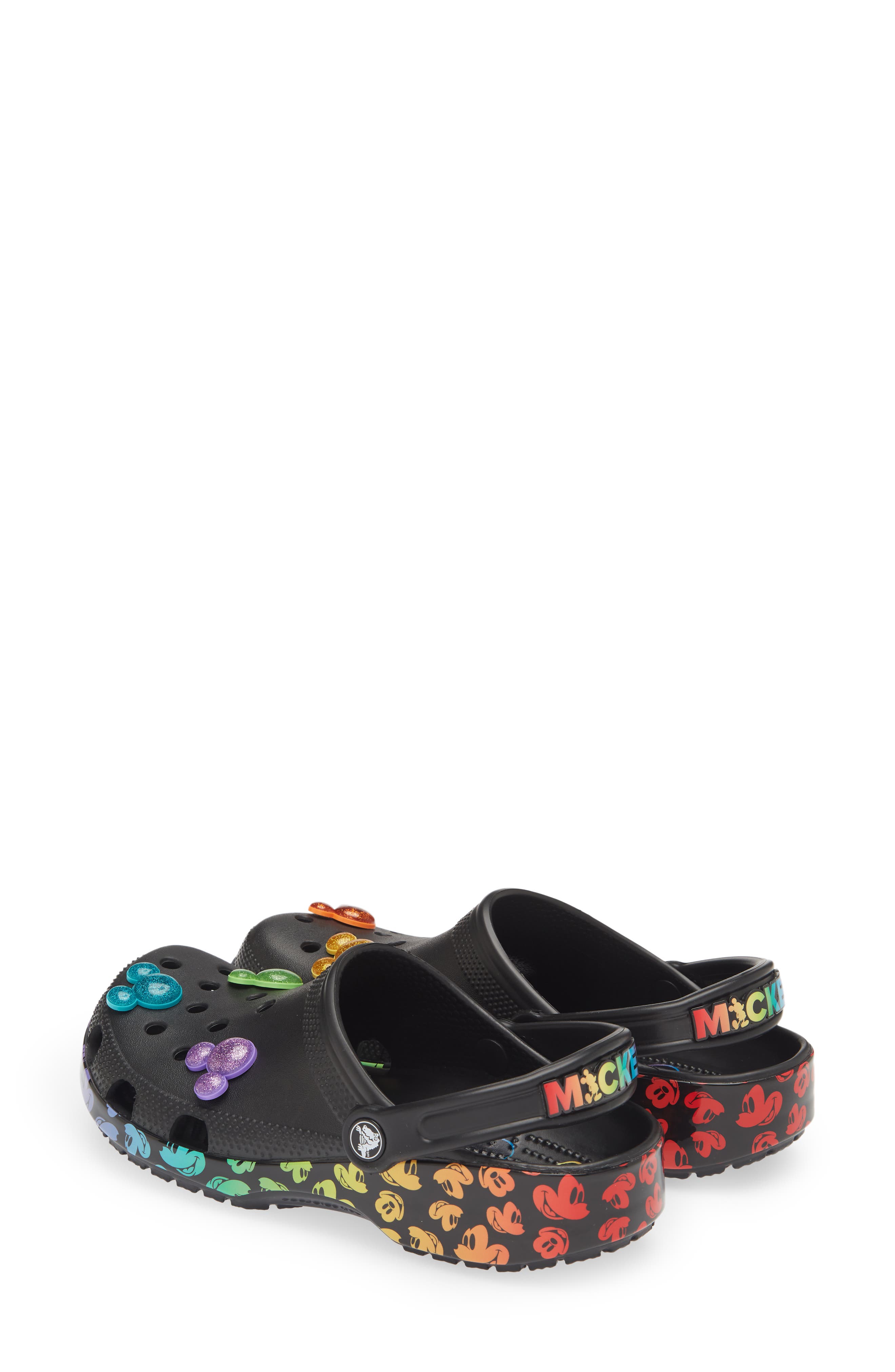 CROCS Classic Disney Rainbow Celebration Clog, Alternate, color, 