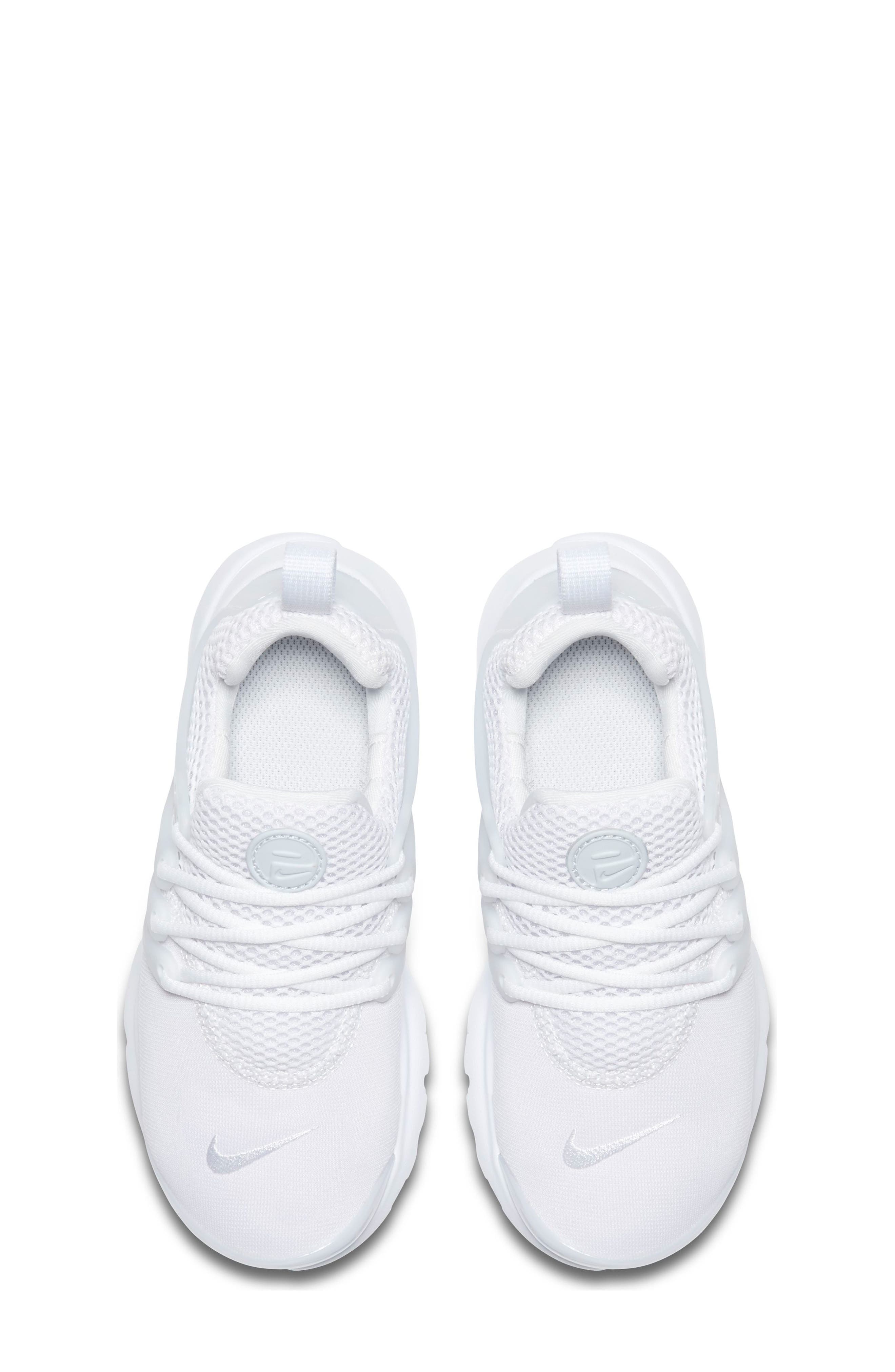 Air Presto Sneaker, Alternate, color, WHITE/ WHITE/ WHITE/ PLATINUM