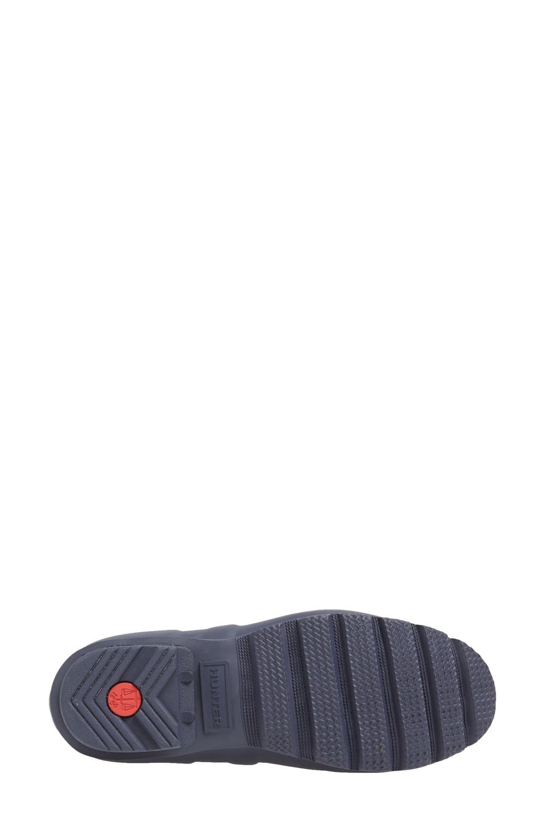 'Original Stripe' Waterproof Rubber Boot, Alternate, color, MIDNIGHT/ MINERAL BLUE