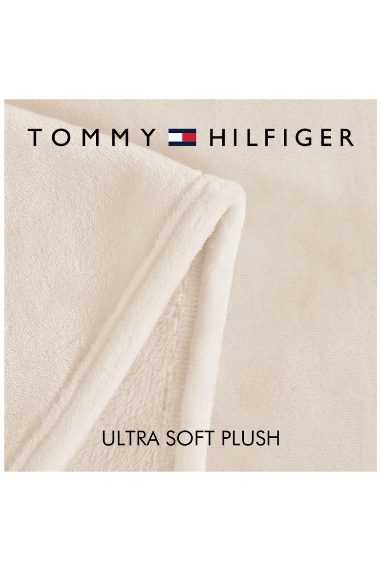 Plush Throw Blanket, Alternate, color, LIGHT BEIGE