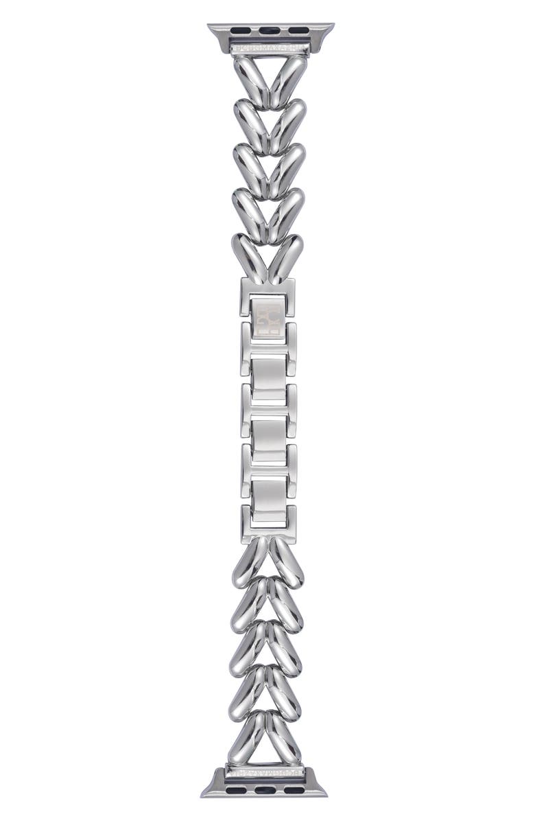 RItech Max Chevron Apple Watch<sup>®</sup> Bracelet Watchband, Main, color, Silver