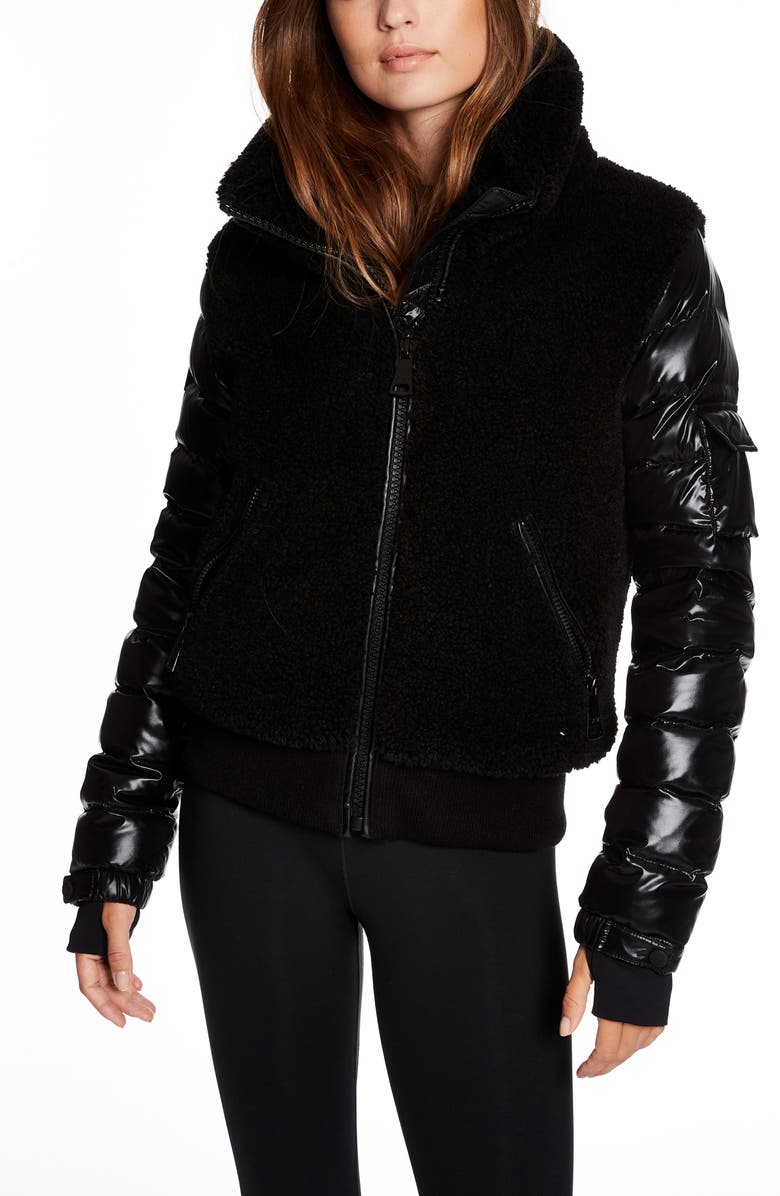 SAM. Carson Water Repellent & Wind Resistant Down Puffer Jacket, Alternate, color,