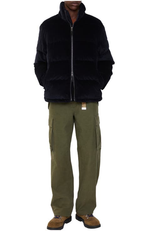 Corduroy Snowdon Puffer Jacket