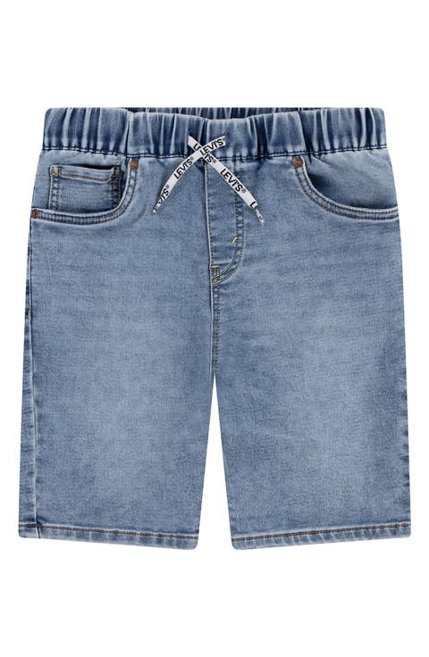 ® Kids' Skinny Dobby Denim Shorts (Big Boy)