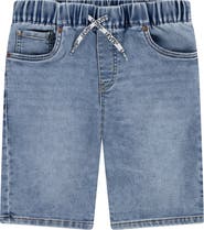 Levi's® Kids' Skinny Dobby Denim Shorts
