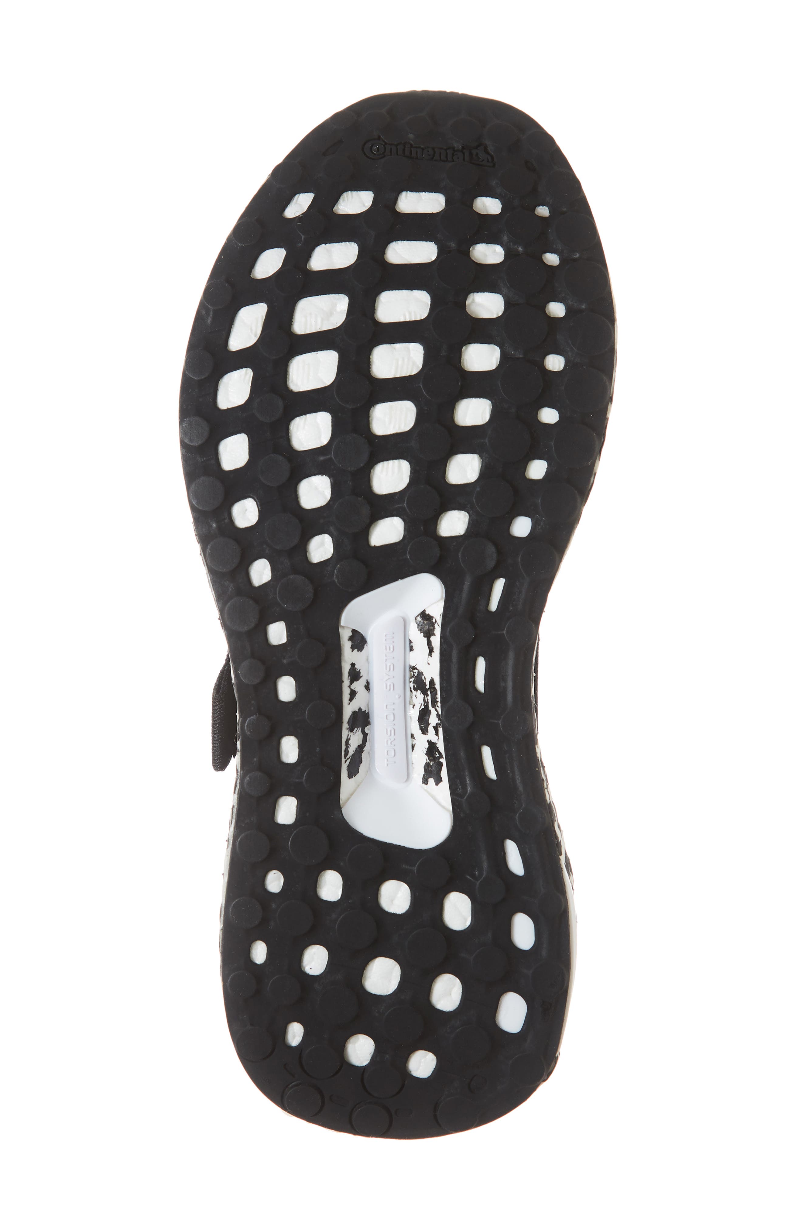 UltraBoost X Running Shoe, Alternate, color, BLACK/ BLACK/ WHITE