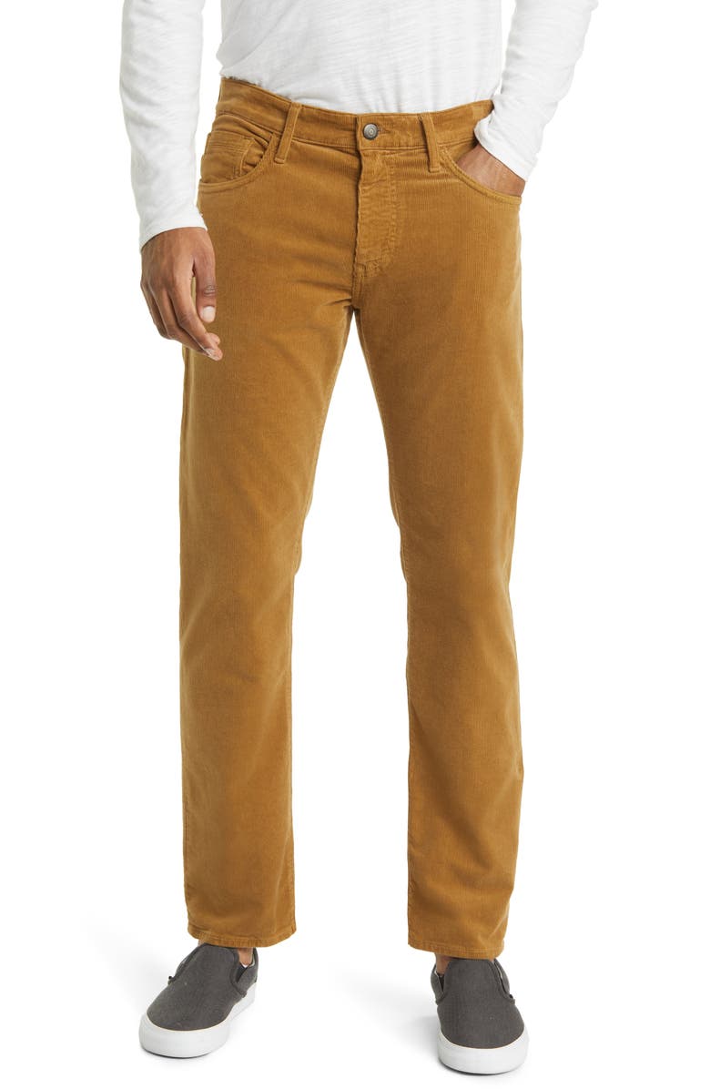 Mavi Jeans Zach Straight Leg Fit Corduroy Pants, Main, color, 