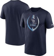 Nike Men's Nike Navy Tennessee Titans Icon Legend Performance T-Shirt