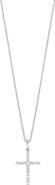 Bony Levy Diamond Cross Pendant Necklace (Nordstrom Exclusive)