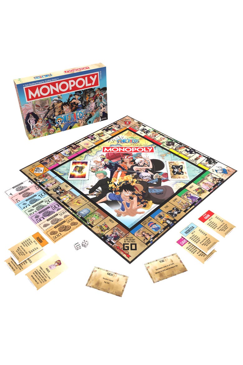 One Piece Strategy Board Game, Ages 8+, Alternate, color, Multicolored