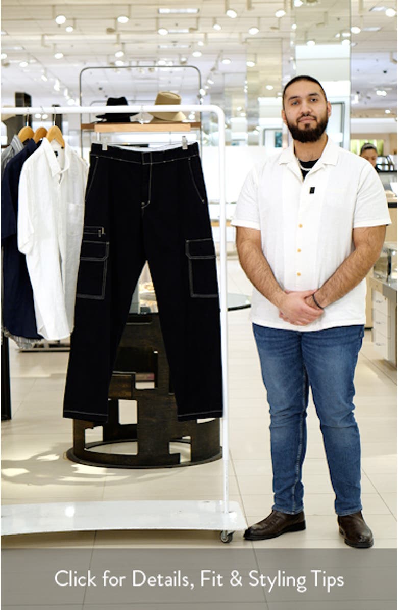 Riverbend Straight Leg Cargo Work Pants, sales video thumbnail