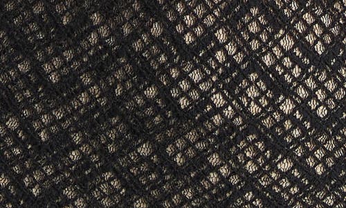 Vince Top Long-sleeved Diamond In Lace In Multi