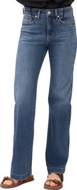 Silver Jeans Co. Avery Curvy Relaxed Straight Leg Trouser Jeans