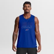 Nike Men's Nike Royal Buffalo Bills Kickoff Miler Dri-FIT Tank Top