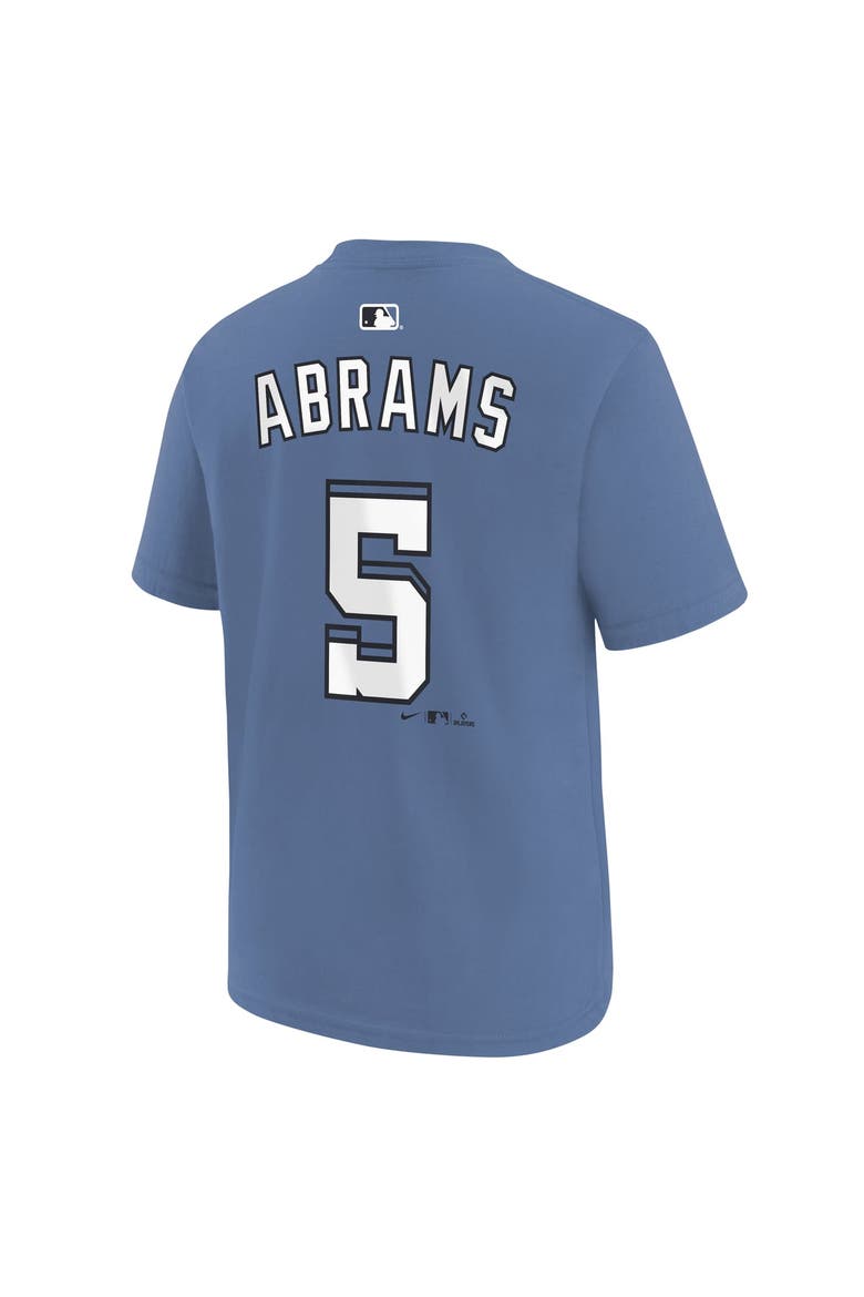 Youth Nike CJ Abrams Blue Washington Nationals City Connect Name & Number T-Shirt, Alternate, color, Blue