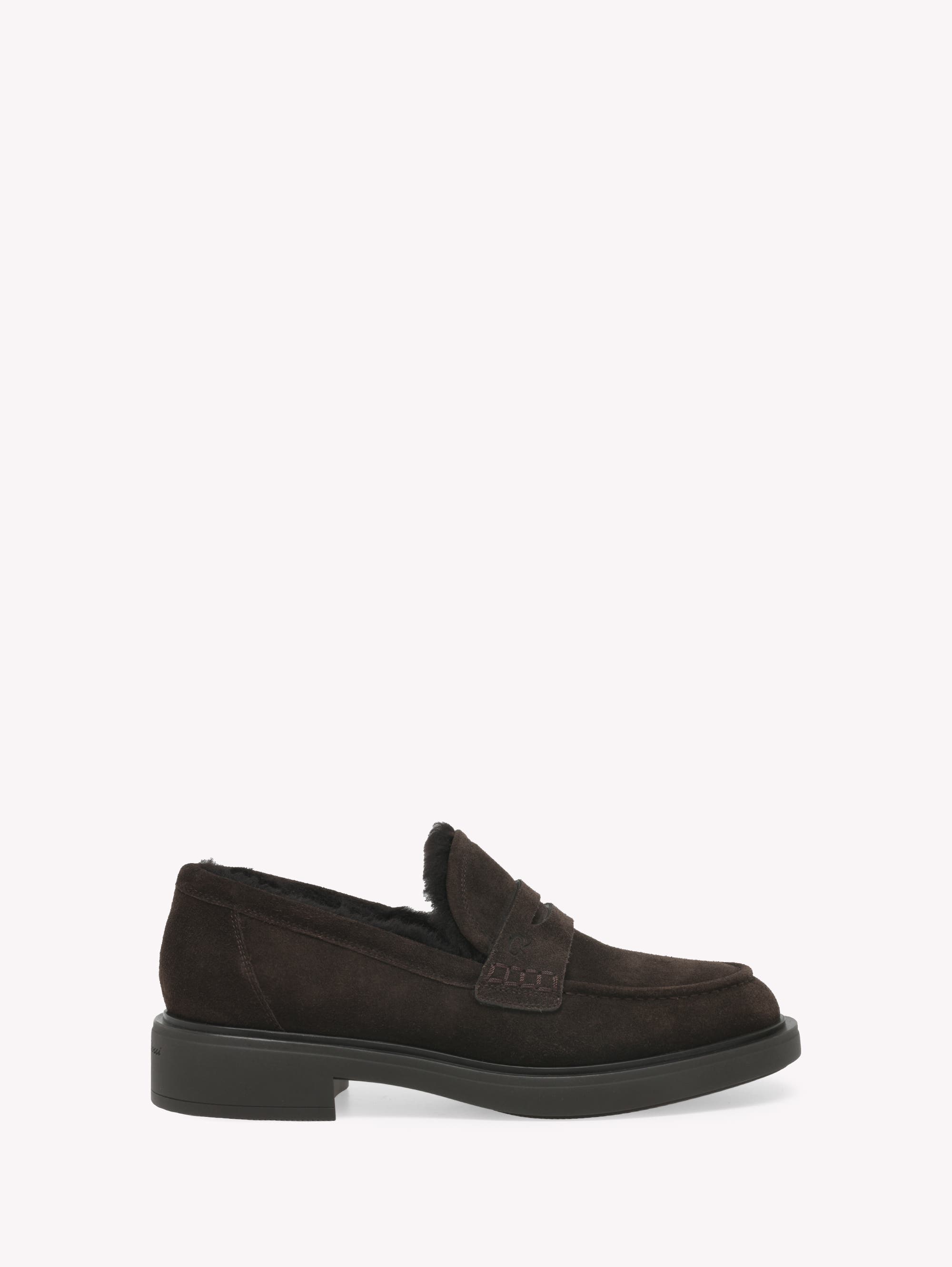 Harris Mocassin, Main, color, Brown Suede