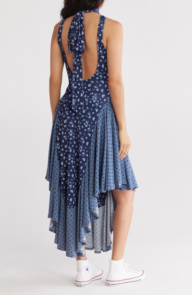 Free People Ramada Midi Dress, Alternate, color, 