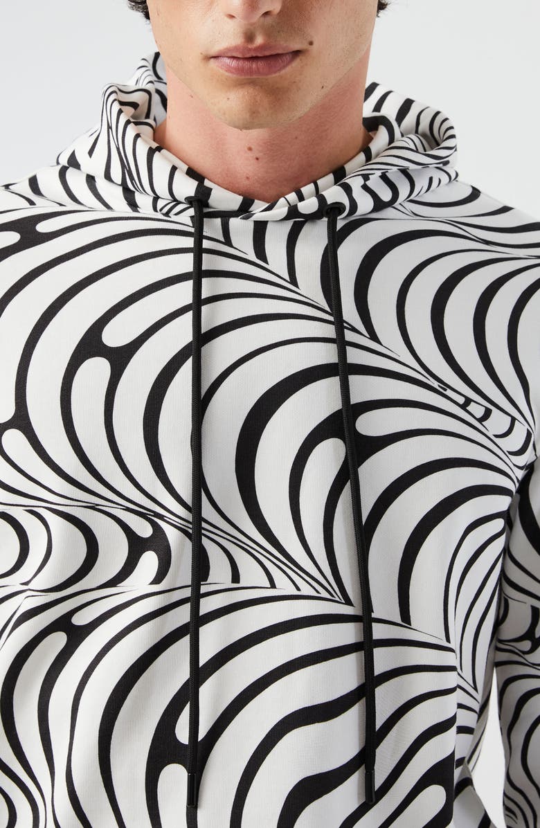 AlphaTauri Gender Inclusive Swirl Pattern Hoodie, Alternate, color,