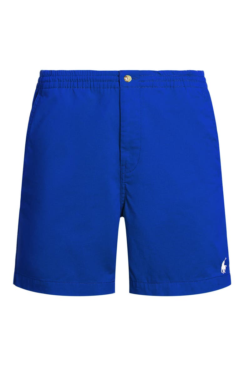 Prepster Flat Front Stretch Cotton Twill Shorts, Alternate, color, SAPHIRE STAR