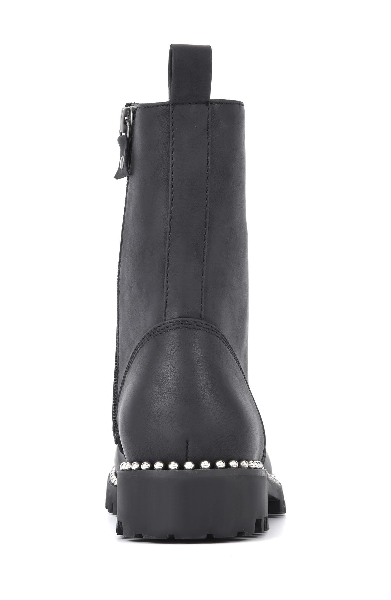 SEVEN DIALS Santino Studded Combat Boot, Alternate, color, 