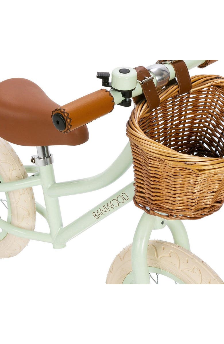 Banwood Balance Bike Steel Outdoor Cycling Kids Balance Development, Alternate, color, Mint