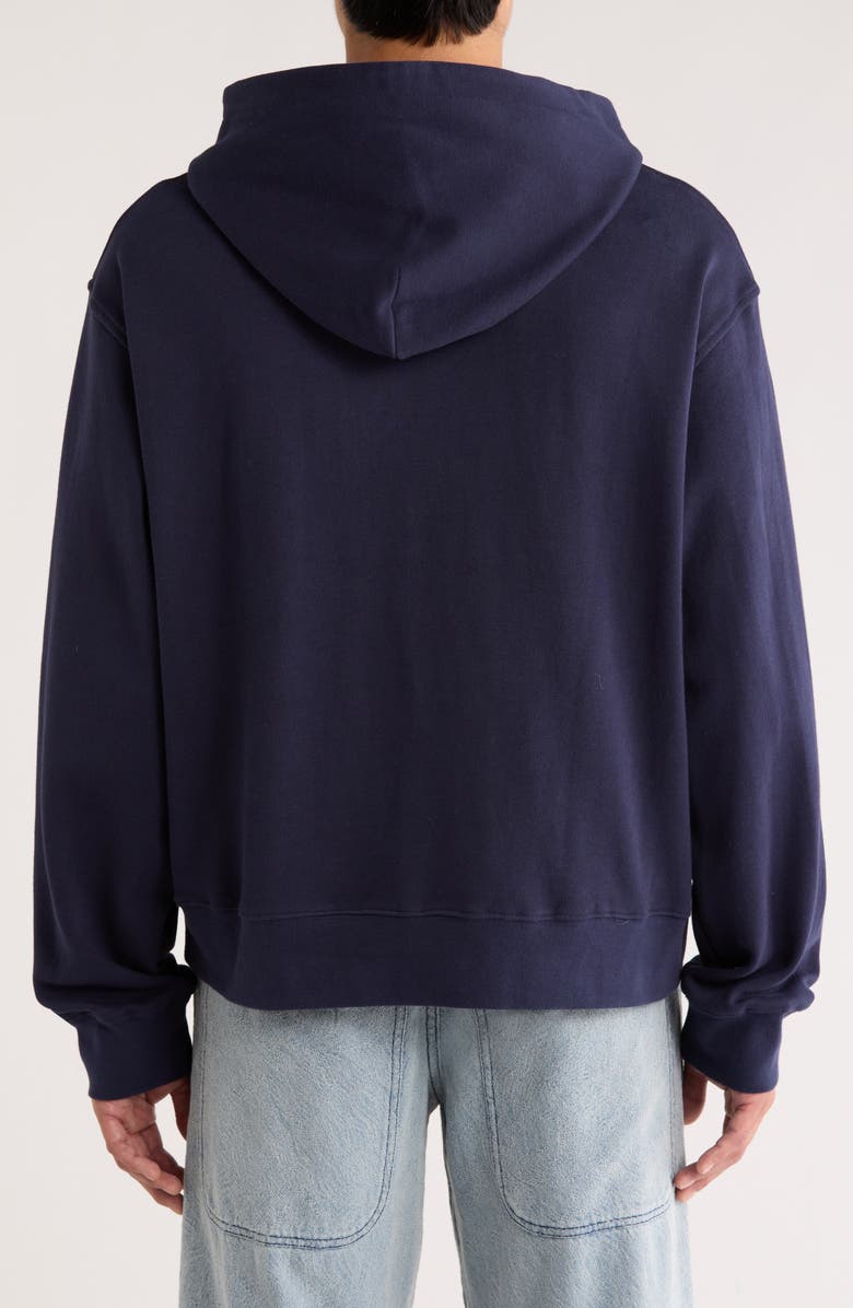 HONOR THE GIFT Reverse Hoodie, Alternate, color, Navy