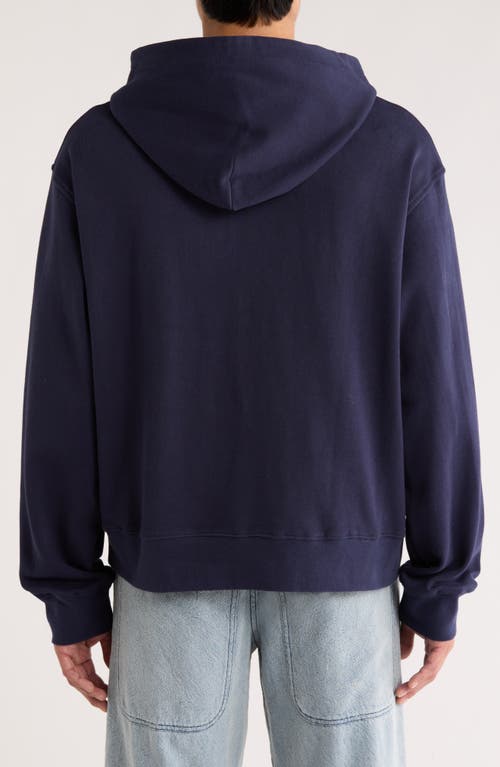 Honor The Gift Reverse Hoodie In Blue