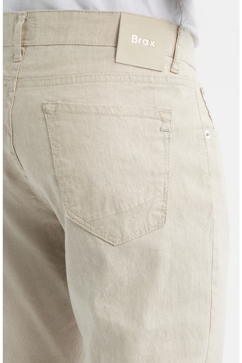 Chuck Modern Fit Linen Blend Five-Pocket Pants, Alternate, color, BEACH