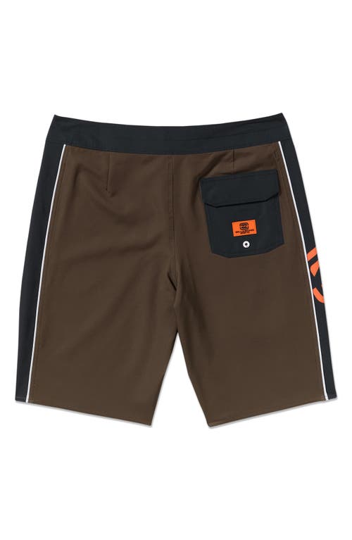 Billabong Spec 73 D Bah Pro Board Shorts In Brown