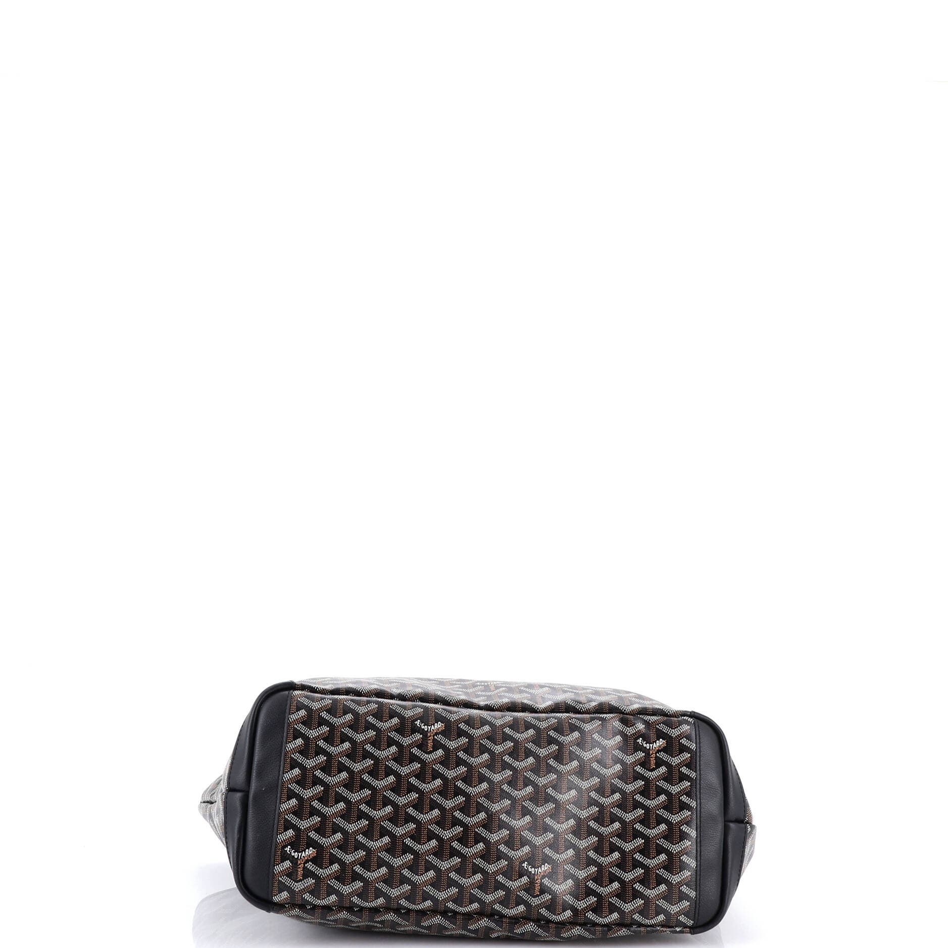 Pre-Owned Goyard Artois Tote Coated Canvas MM, Alternate, color, Black