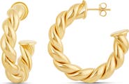 SHYMI Twist Hoop Earrings