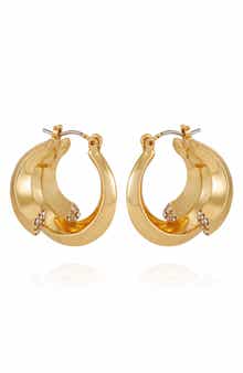 Vince Camuto Sculptural Hoop Earrings