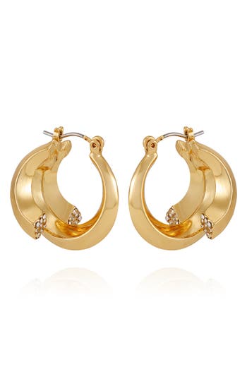 Vince Camuto Sculptural Hoop Earrings