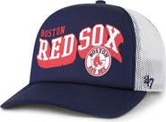 '47 Men's '47 Navy Boston Red Sox Meander Foam Trucker Snapback Hat