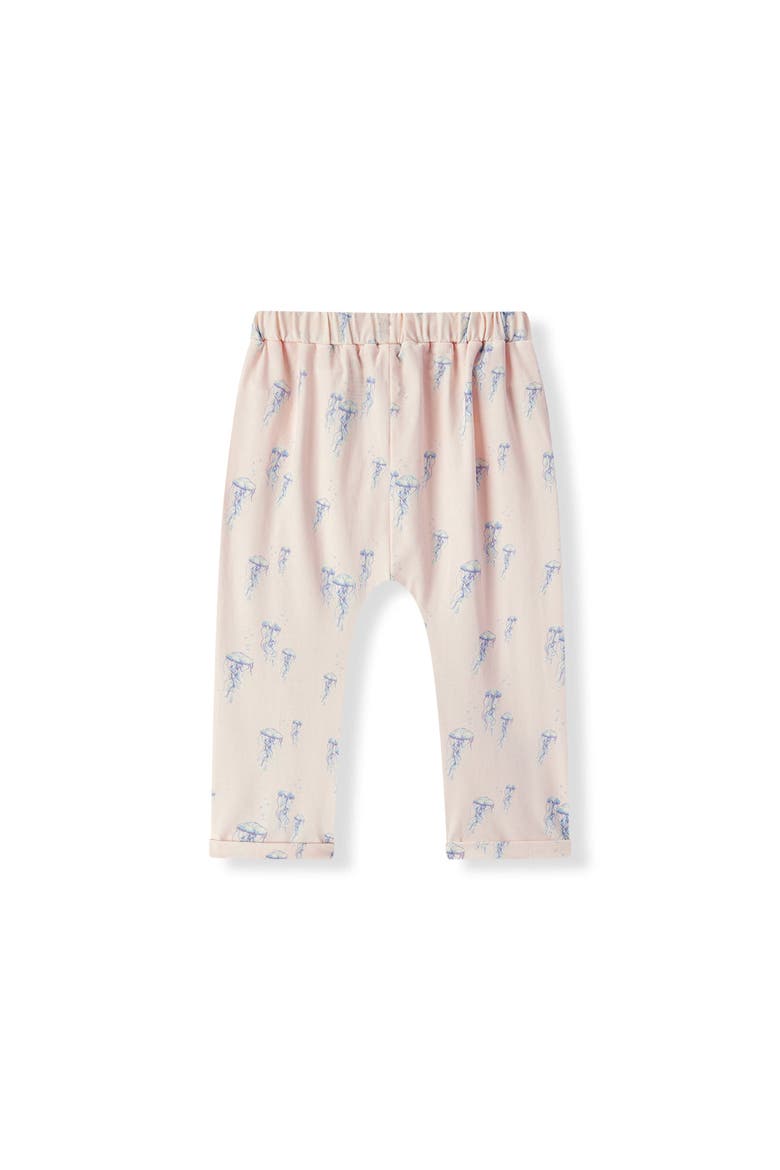 Cotton Stretch Jogger, Alternate, color, Sunset Jellyfish
