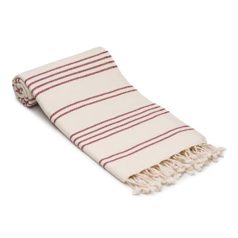 Heritage Stripe Turkish Cotton Bath Towel