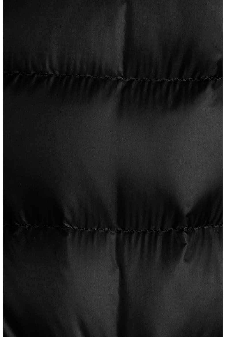 Gnosia Water Resistant Down Puffer Coat, Alternate, color, BLACK
