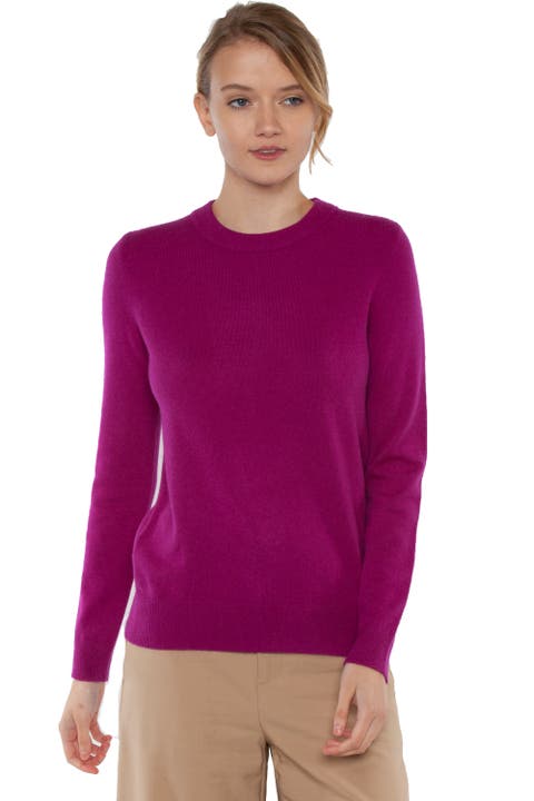 Classic Crewneck Cashmere Sweater