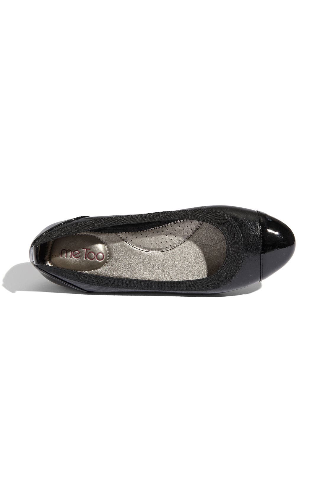 'Kaden' Flat, Alternate, color, BLACK/ BLACK PATENT