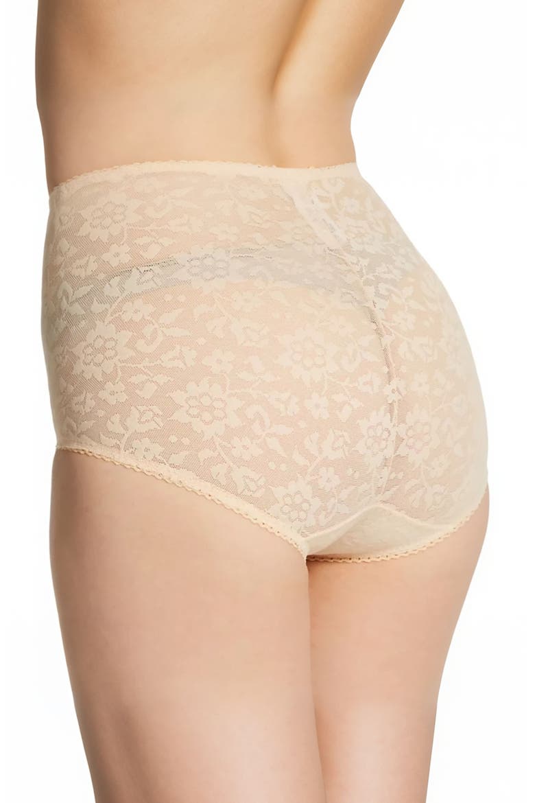 V- Leg Panty Brief Extra Firm Shaping, Alternate, color, Beige