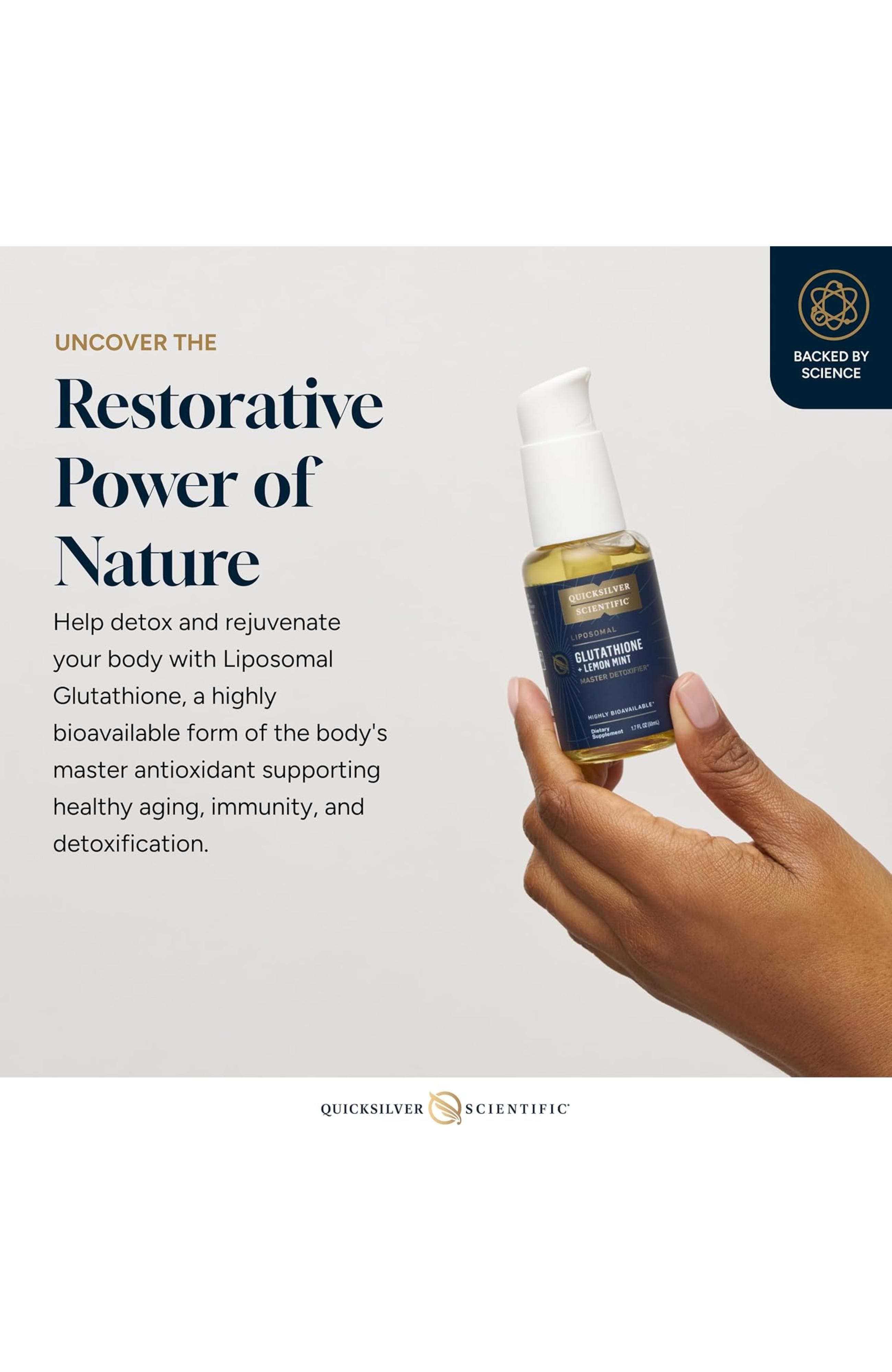 Liposomal Glutathione Oral Supplement