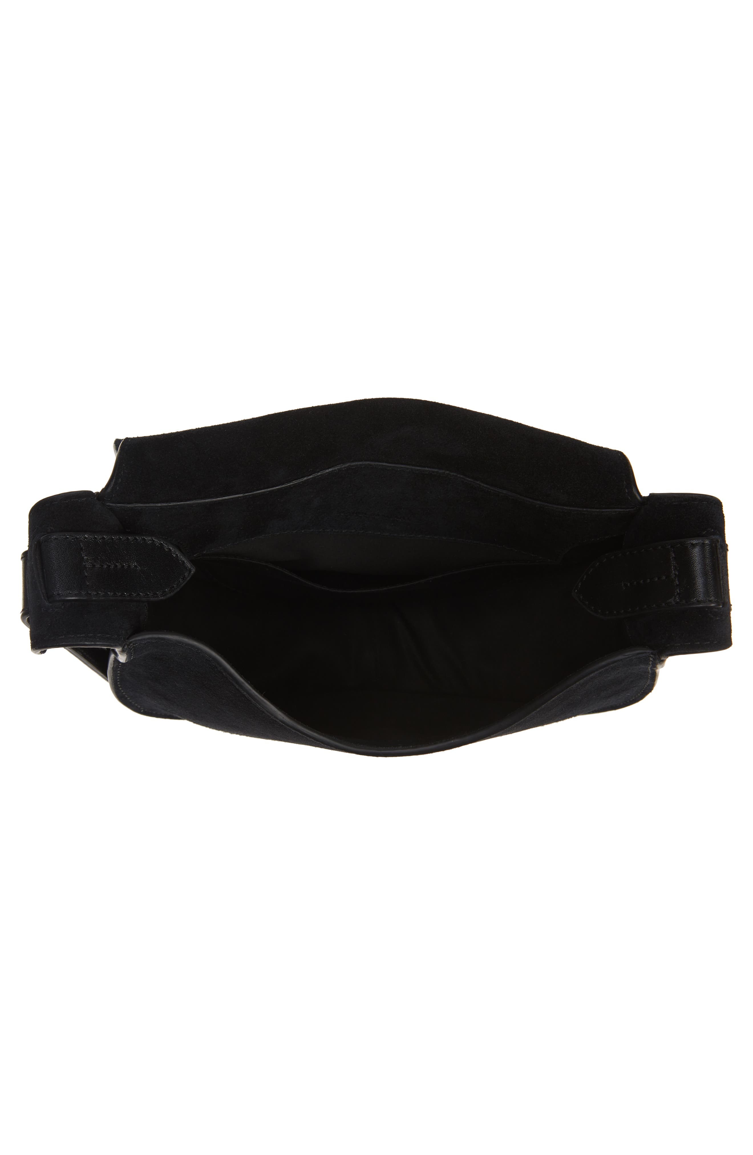 Isabel Marant Botsy Calfskin Suede Shoulder Bag, Alternate, color, 