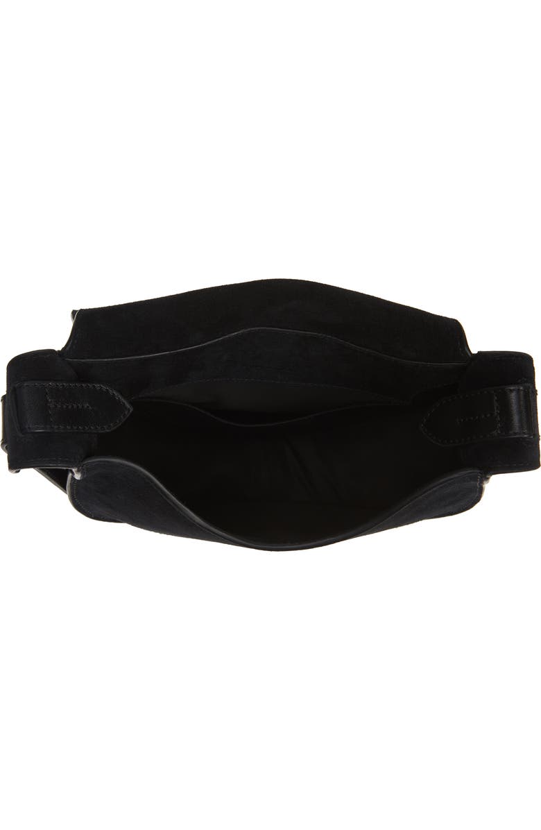 Isabel Marant Botsy Calfskin Suede Shoulder Bag, Alternate, color,