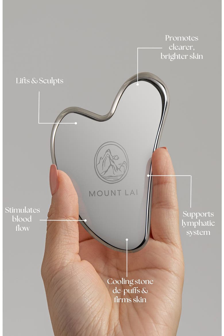 Stainless Steel Gua Sha, Alternate, color, STAINLESS STEEL